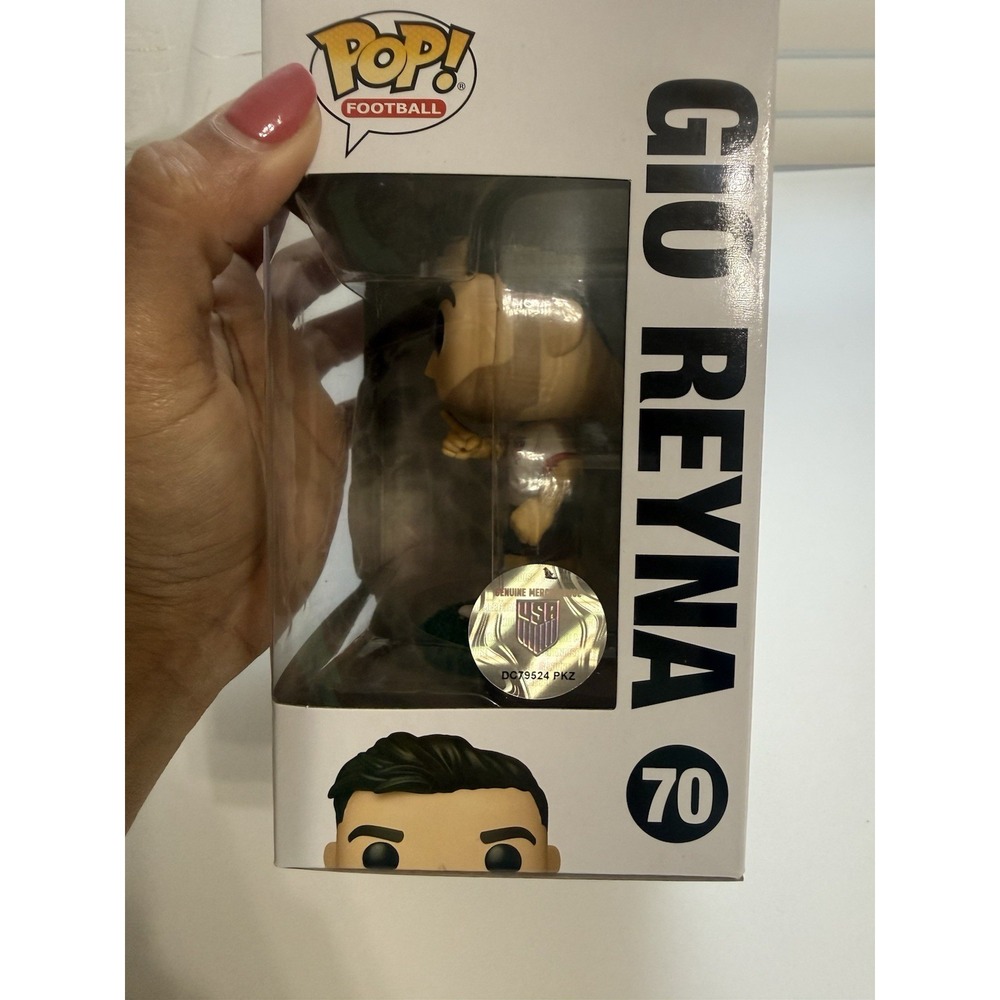 Football World Cup 2026 USA Gio Reyna Funko Pop! Vinyl Figure #70 - Picture 3 of 3